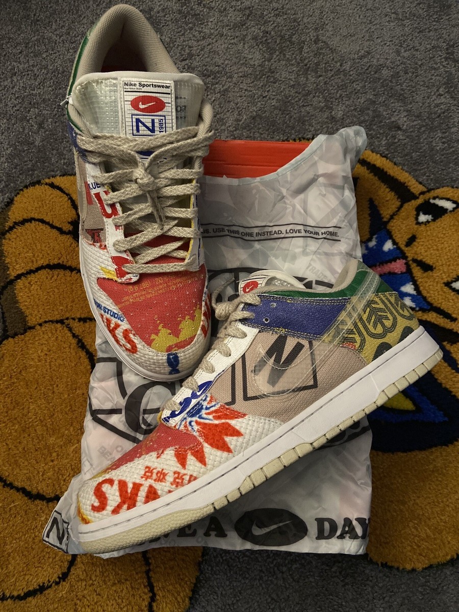 Nike Dunk Low SP ‘City Market’ DA6125-900 VNDS Clean In Box Size 13 Rare  Heat