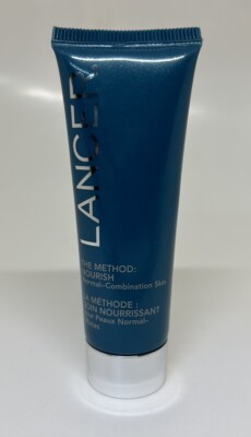 Lancer The Method NOURISH Normal Combination Face Moisturizer 0.75 oz SEALED