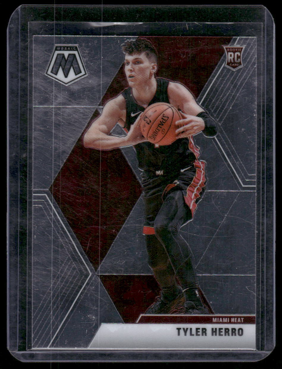 2019-20 Panini Mosaic #223 Tyler Herro Rookie Miami Heat Image Variation SP