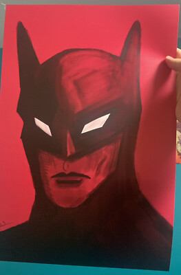 Batman Individueller Kunstdruck Poster.