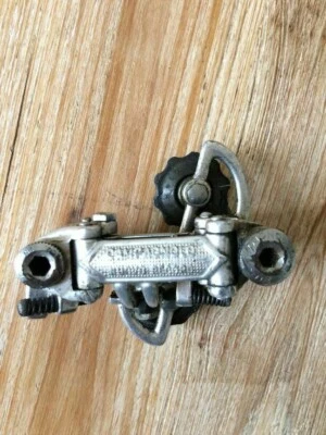 CAMPAGNOLO Dérailleur Nuovo Record Argent Italy Vintage Course Vélo Cyclisme - Photo 1/4