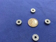 4 Pieces 623ZZ   Metal Shielded Ball Bearing x Miniature 3mm 10mm 4mm b7