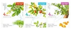 ISRAEL 2017 - Aromatic Plants set of 3 - Scott# 2132-4 - MNH