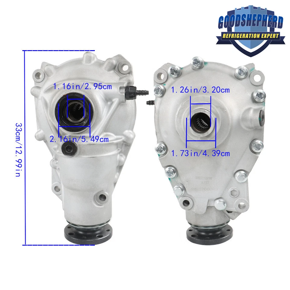 Portador diferencial eje delantero para BMW X5 X6 F15 F16 F32 F30 320 328i 428i 435i Foto 2 de 4