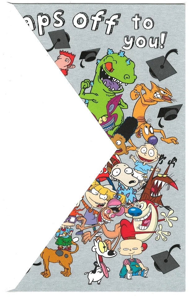 2017 Caps Off to You! Nickelodeon Graduation Card 5743139 WG09017-03M - Image 3 of 4
