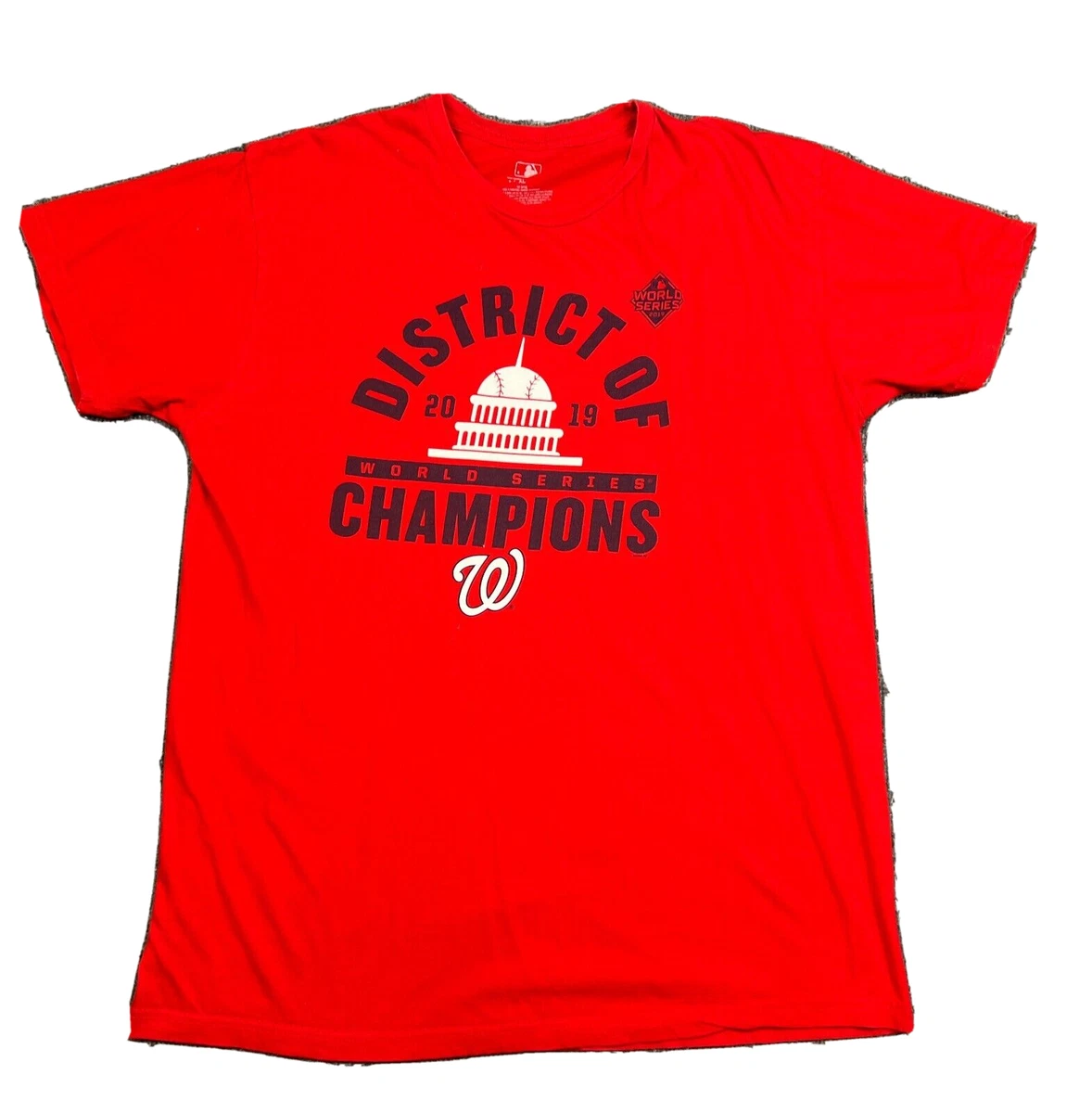 Washington Nationals District of Champions 2019 MLB T Shirt Adult