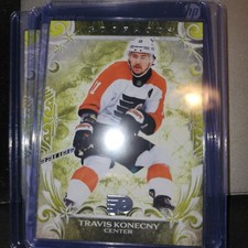 2024-25 UD ARTIFACTS HOCKEY NEON GREEN #145 TRAVIS KONECNY - FLYERS