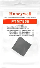 Honeywell PTM7950 30x30mm Phase Change Thermal Paste Laptop CPU Graphics