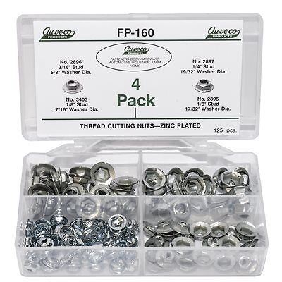 Dorman 1/8, 3/16, 1/4, 5/16 Inch Thread Thread Cutting Nut Assortment 961330D | O'Reilly A - Foto 8