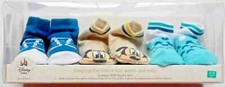 Disney Baby 3 Piece Mickey Mouse Gift Socks Set Size 6-12 Mos NWT