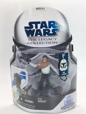 Star Wars Legacy Collection Han Solo Action Figure 1st Day of Issue- SW4