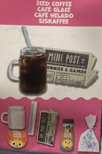 New MGA Miniverse Make It Mini Cafe Series 3. Opened/Unmade.. ICED COFFEE