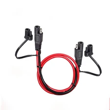 SAE Connector Cable Battery Charging Cable SAE TO SAE Connector with Dust Cover