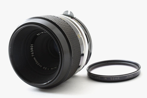[Near MINT] Nikon Micro Nikkor-P.C Auto 55mm f/3.5 Non Ai MF Lens From JAPAN#019