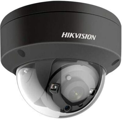 Hikvision DS-2CE56F7T-VPITB 6MM 3MP WDR Vandal Proof EXIR Dome Camera, Black