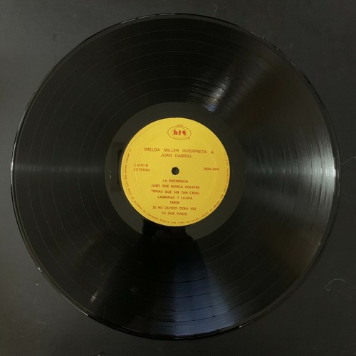 Imelda Miller, Interpreta A Juan Gabriel, 1984 Mexican LP Rancheras - Picture 4 of 4