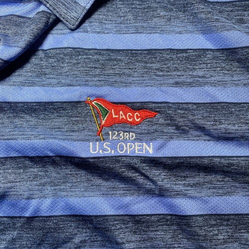 Casquette Golf Short Par 4 – US Open 123rd, Snapback Bleu/blanc, Homme