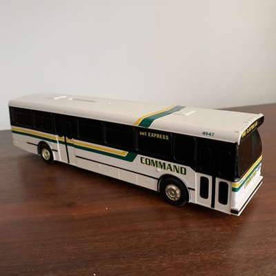 #ad #ad Command Bus Company BM1 Express 9.5” Bank. Royal Coach Buses. NYC MTA. $49.99