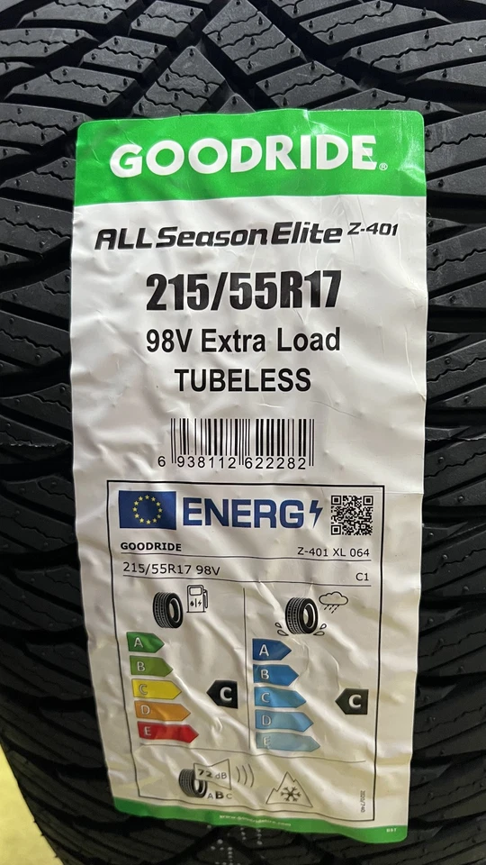4x GOODRIDE AllSeason Elite Z-401 215/55 R17 98V XL Allwetter Ganzjahres Reifen - Bild 2 von 3