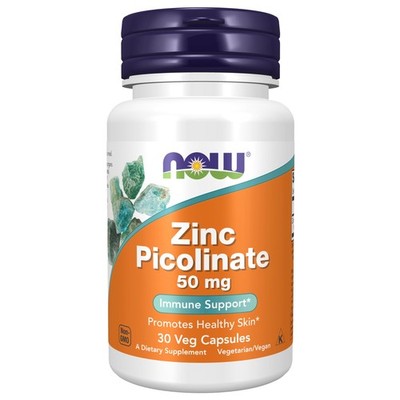 Zinc Mineral Supplement 30 Count Vegan Immune Support And Healthy Skin