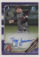 2019 Bowman Draft Chrome Pick Purple Refractor 207/250 Drey Jameson Auto 0eo6