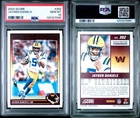 2024 SCORE JAYDEN DANIELS RC # 302 PSA 10 GEM MINT COMMANDERS