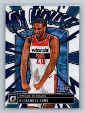 Alexandre Sarr 2024-25 Donruss Optic #9 My House Washington Wizards