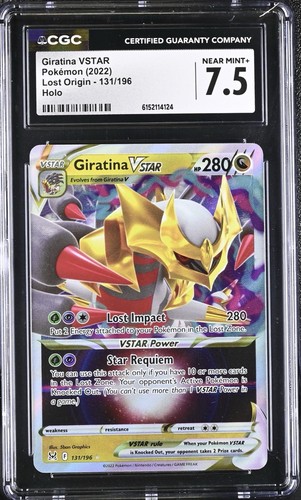 Giratina VSTAR graded CGC 7.5 for sale on eBay
