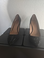 Scarpe décolleté INC International Concepts nere impreziosite da brillantini taglia 9,5M