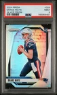 2024 Panini Prizm #329 Drake Maye Silver Prizm RC PSA 9 Mint Patriots