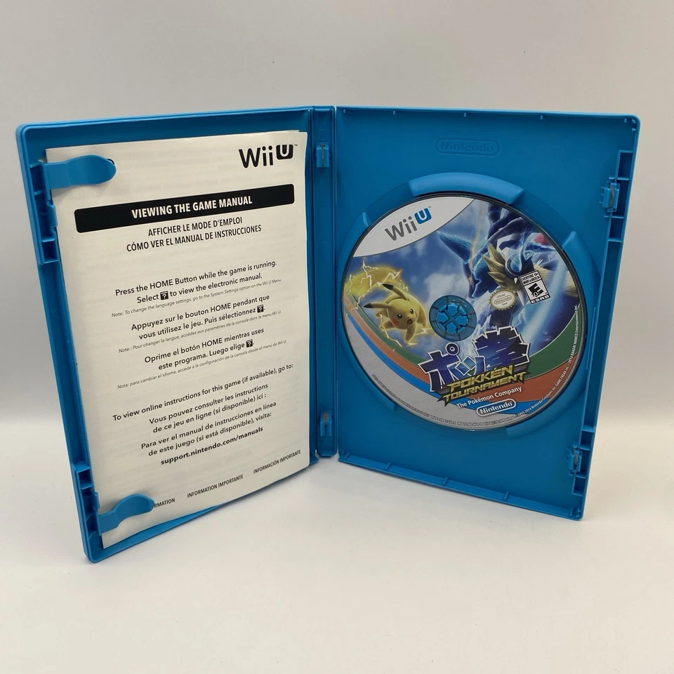 Pokken Tournament : Wii U Game NTSC U/C Tested & Working - Image 3 of 4