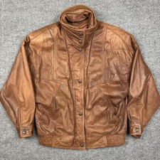 Vintage Adventure Bound Jacket Mens Small Bro...