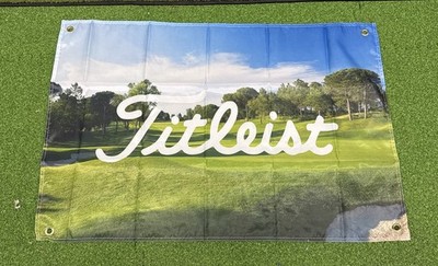 Golf Flag Banner Golf Sim Man Cave 2ftx3ft 4 Grommets TTL