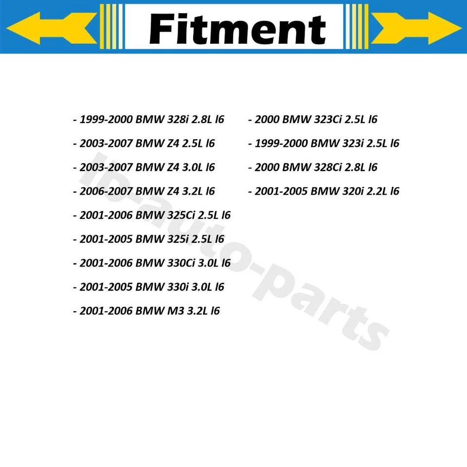 Комплект звеньев переднего заднего стабилизатора подвески 4 шт для 2006-2007 BMW Z4 3,2 л - Изображение 2 из 4