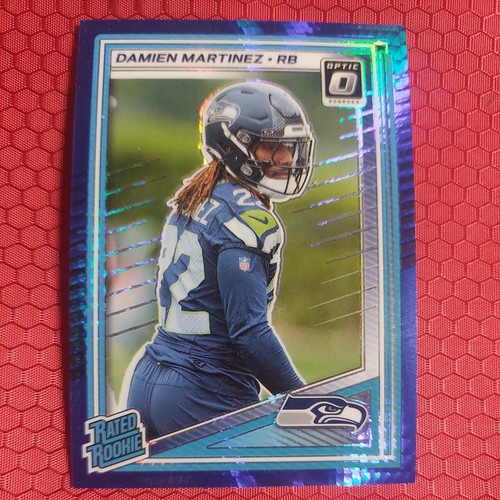 2025 Donruss Optic Damien Martinez Rated Rookie Blue Glitter #298 ...