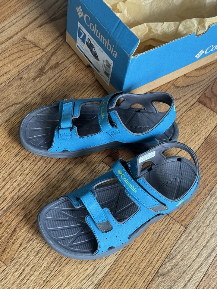 Sandalia de agua Columbia Youth Techsun Vent 3 correas, talla 7 (SM 25) Foto 4 de 4