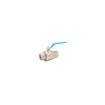 Kitz 859-100 Ball Valve 1'' LF Forged Brass Solder Socket Connection