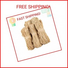 Sukh Natural Raffia Ribbon - 5PCS Raffia Straw for Florist Bouquets Decoration T