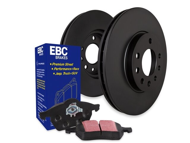 For 2014-2017, 2019-2020 BMW i8 Brake Pad and Rotor Kit Rear EBC 68189QHBD 2015