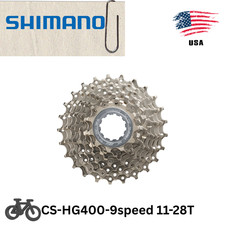 Shimano Alivio CS-HG400-9 Speed MTB Bike Bicycle Cassette 11-28T
