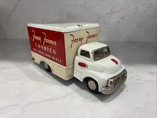 Fanny Farmer Candies Friction Truck from Japan Toy White Red