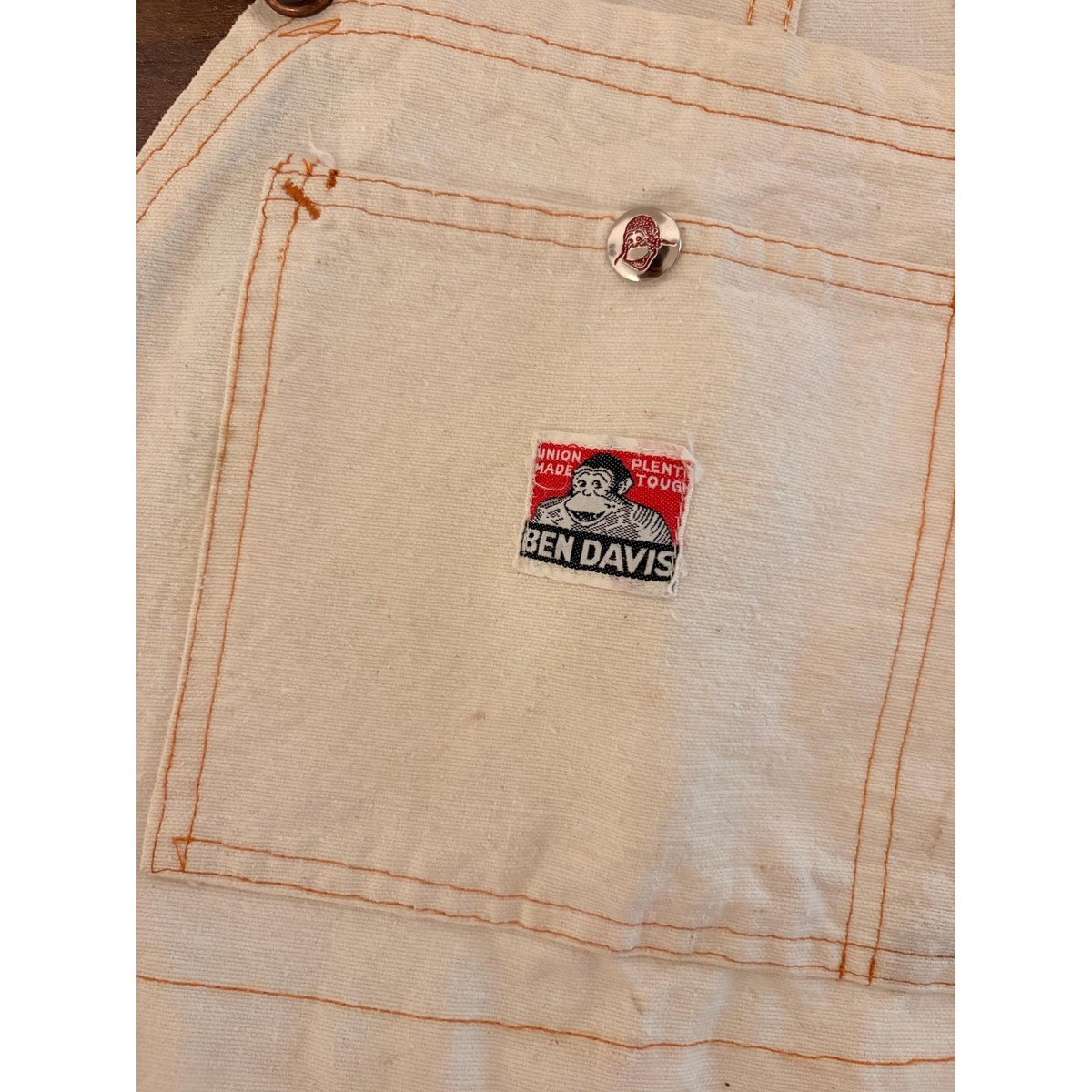50s 60s vintage Ben Davis 100% cotton overalls work wear size 32