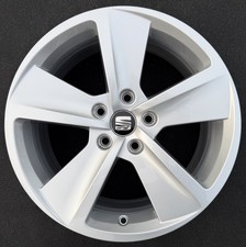 1x Original Seat Leon III 3 5F 5F0601025B Alufelge 7.5x17 H2 ET51 17 Zoll Felge