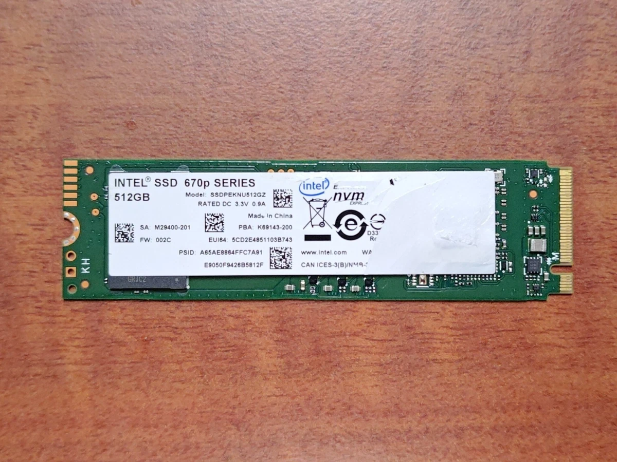 Intel 512 GB Solid State Drives for sale - eBay