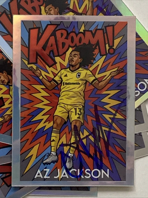 Aziel Jackson Auto Custom Sticker Karte Columbus Crew MLS