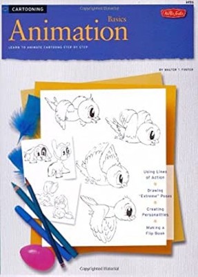 Cartooning: Animation Basics Paperback Walter T. Foster