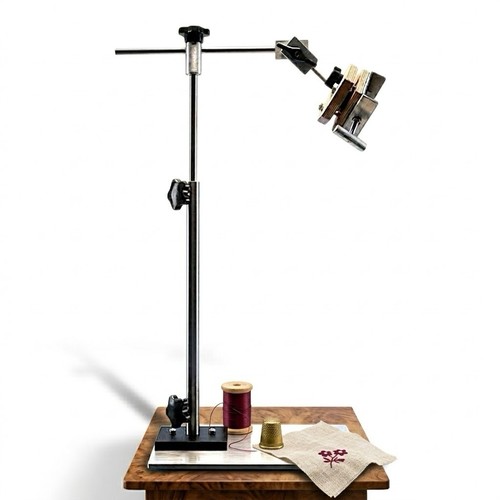 Adjustable Needlework Floor Stand Metal Cross Stitch Embroidery Holder Rotating