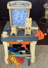 Step2 Real Projects Workshop Children Building Tool Set Toy Workshop Accessories