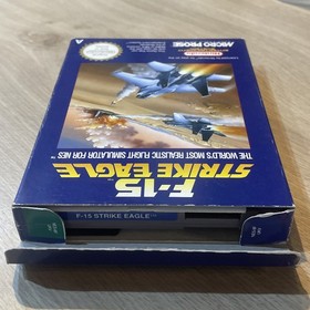 F-15 Strike Eagle - Nintendo NES Game Boxed w/ Manual PAL UK