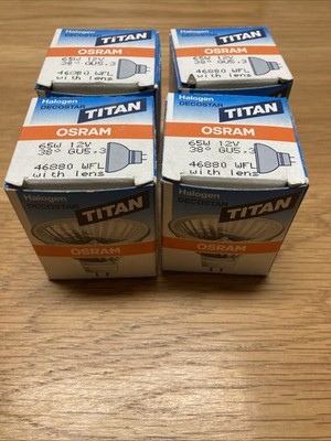 Osram Titan Decostar 65 W 12 V 38 Grad GUS 5,3  4 Stück